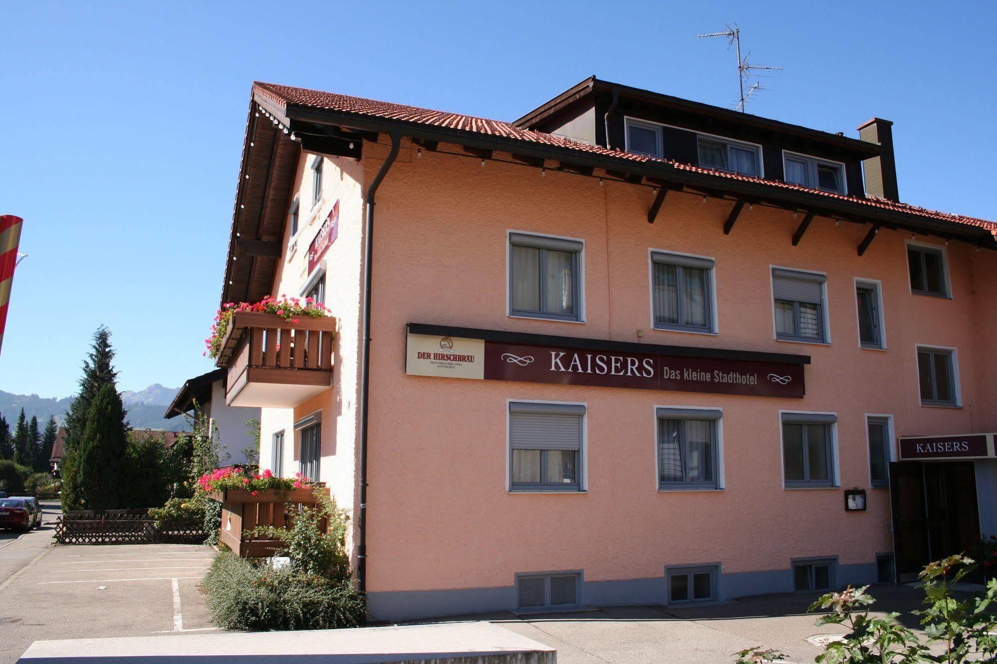 Kaisers Das Kleine Stadthotel Зонтхофен Экстерьер фото